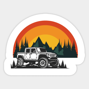 Modern Adventure Sticker